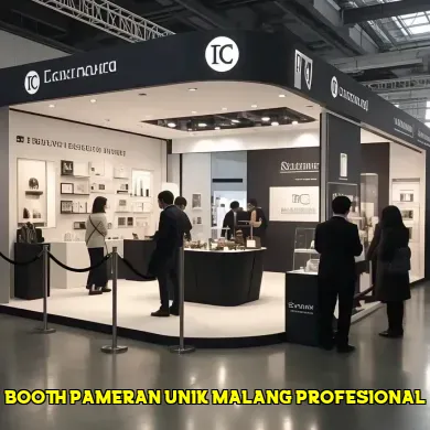 booth pameran unik malang profesional